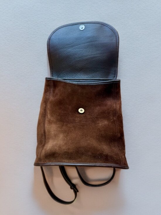 Coach Vintage Mahogany Brown Berkeley Suede Backpack main image 7
